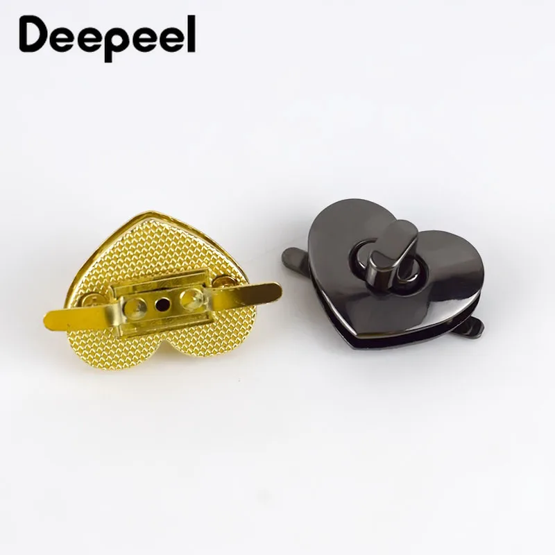 Deepeel 2/5 шт. сумка металлическая застежка поворотный замок Застежки DIY сумки из