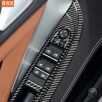 for bmw 6 series m6 f12 f13 2011 2018 m sport carbon fiber stickers electric window lift panel car interior styling accessories
