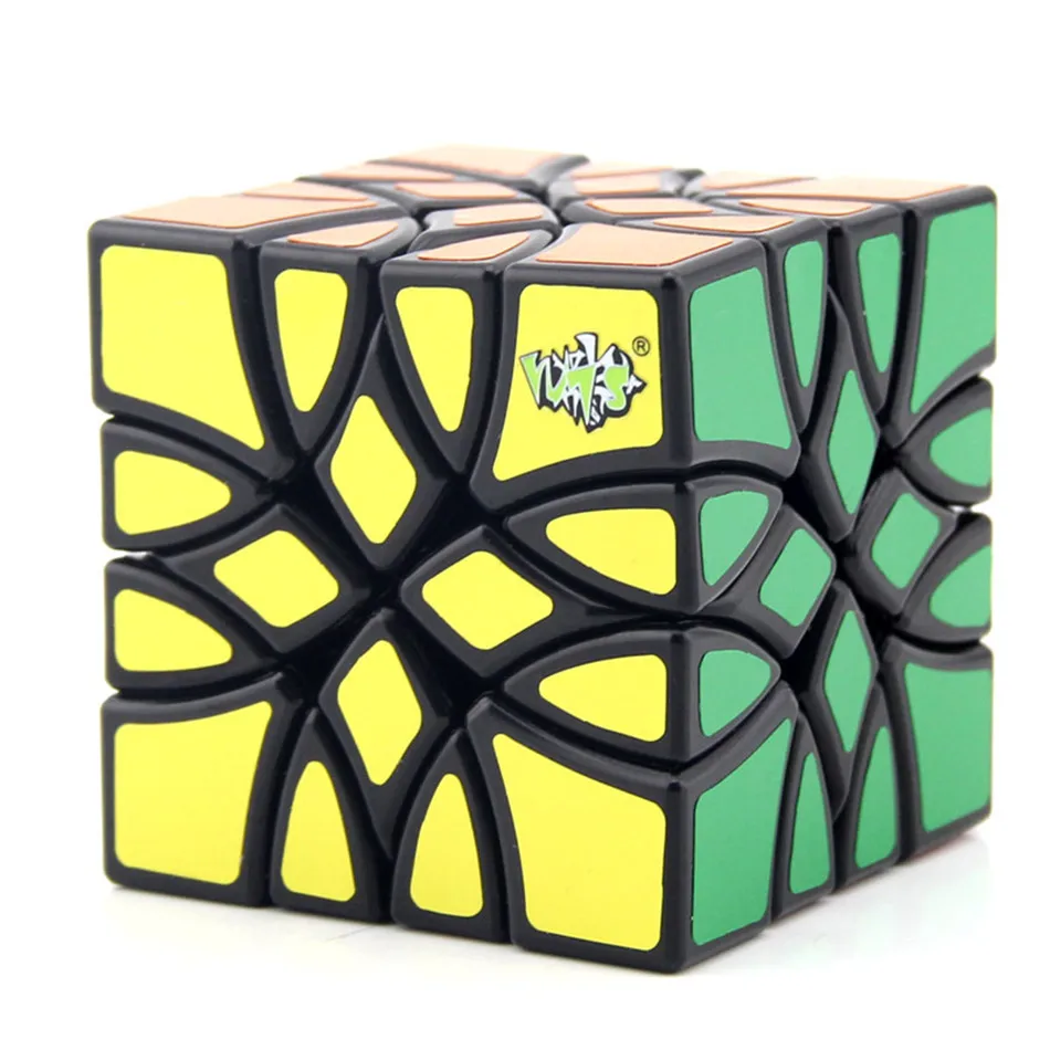 

Mosaic Cube Lanlan Puzzle Magic Cubes pecail Shape Irregular Cubo Magico Professional Speed Cube Puzzle Educational Toys
