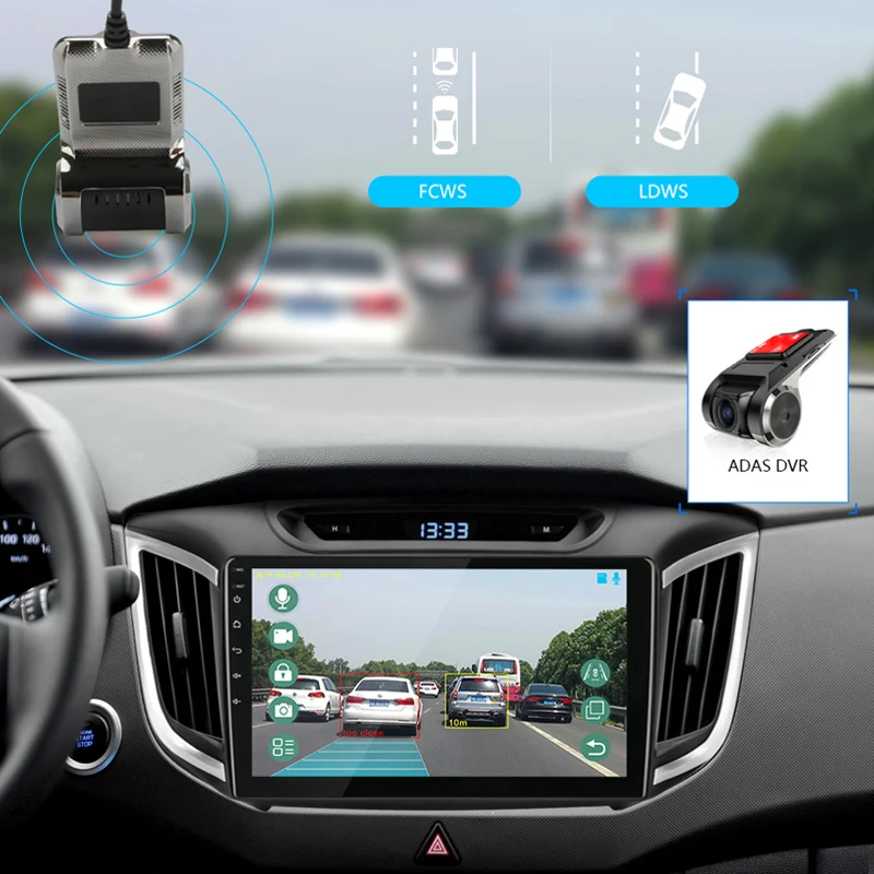 Vtopek 10 &quot2 Din 4G + Wifi автомобильное радио 2.5D сенсорный экран Android 8 1 Авторадио плееры