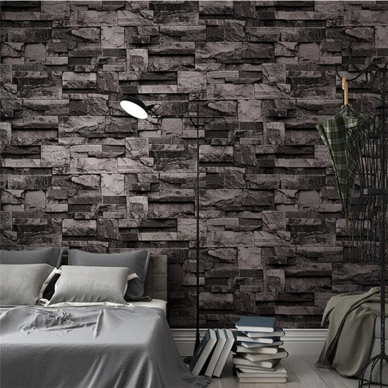 Обои китайские с имитацией мрамора кирпич 3d обои | Строительство и ремонт