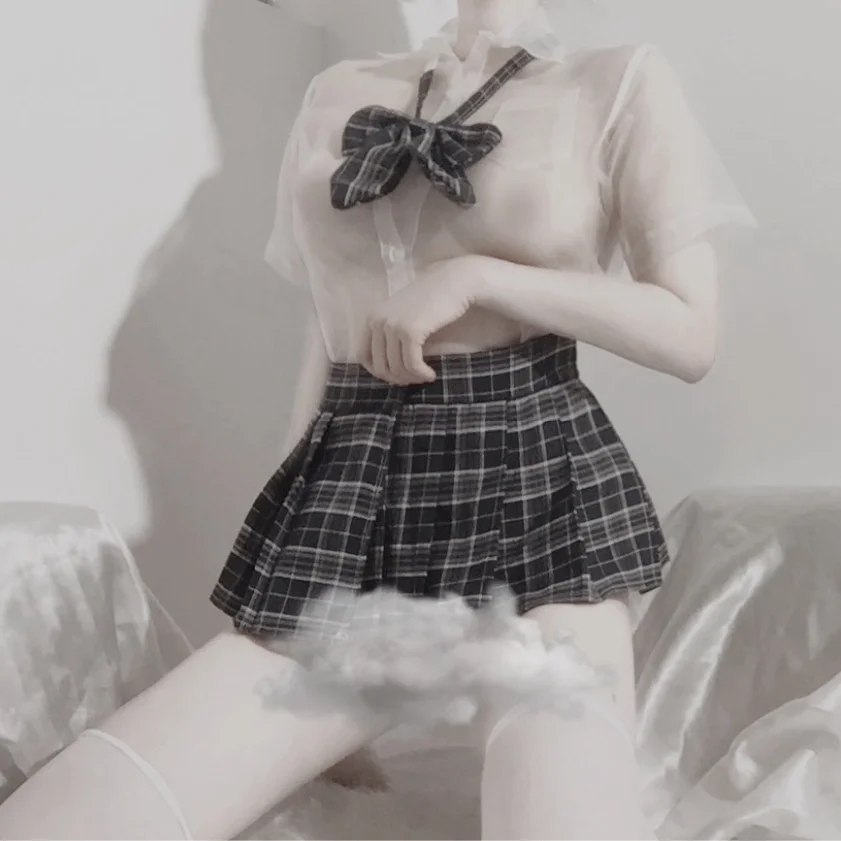 Японская Корейская версия школьной формы косплей сексуальное белье пижамы