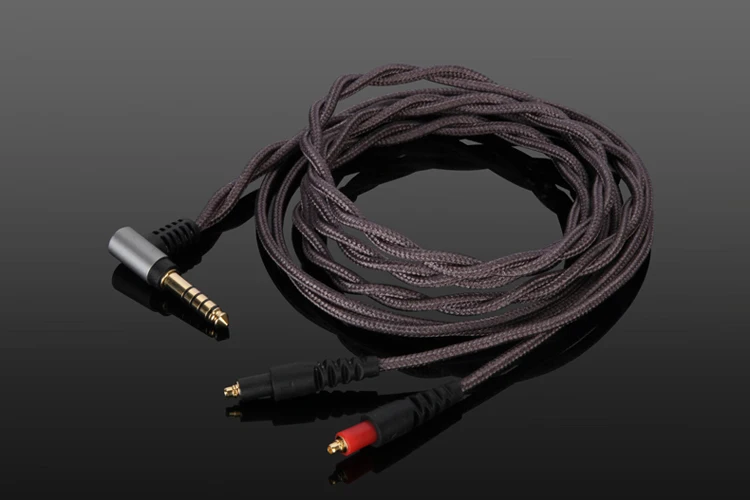 Обновленный сбалансированный аудиокабель с разъемами 4 мм для наушников Shure SRH1440