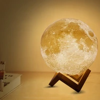 led moon night light soft 3d moonlight room sleep protection for the eyes lamp house holiday decoration lampada gift