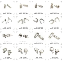 lobster clasp hooksbase safety pins pendant tail clip clasps for necklace bracelet diy fashion jewelry findings converter
