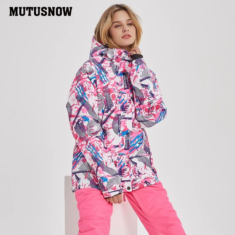 Женская зимняя Лыжная куртка с защитой от ветра и влаги|Лыжные куртки| |