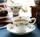 220 мл, тонкая фарфоровая чашка для капучино с блюдцем, благородная чашка для латте, английские чашки для кафе esspresso,