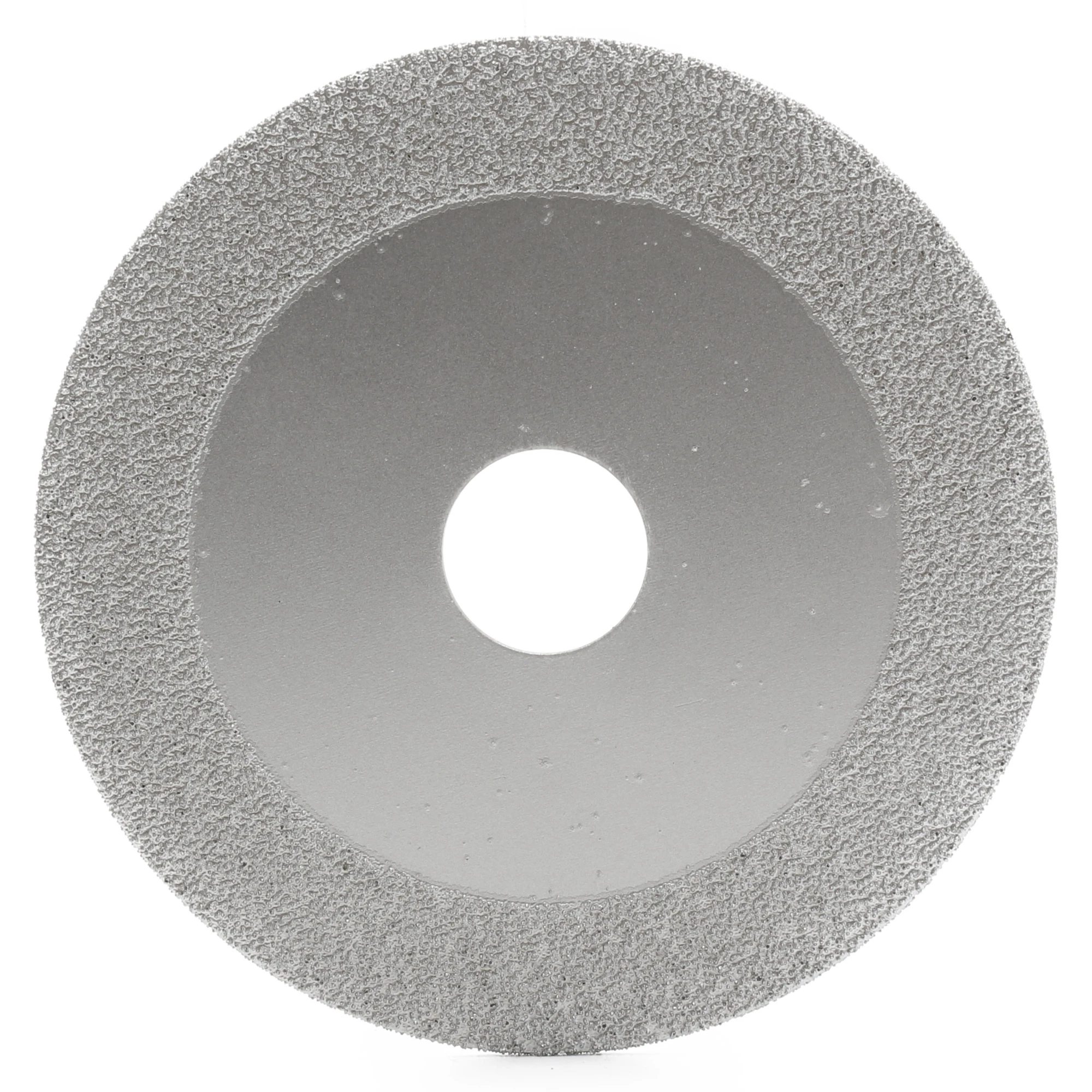 

100 mm 4" inch Diamond BRAZED Saw Blade Cutting Disc Wheel Grit 46 Double Life ILOVETOOL