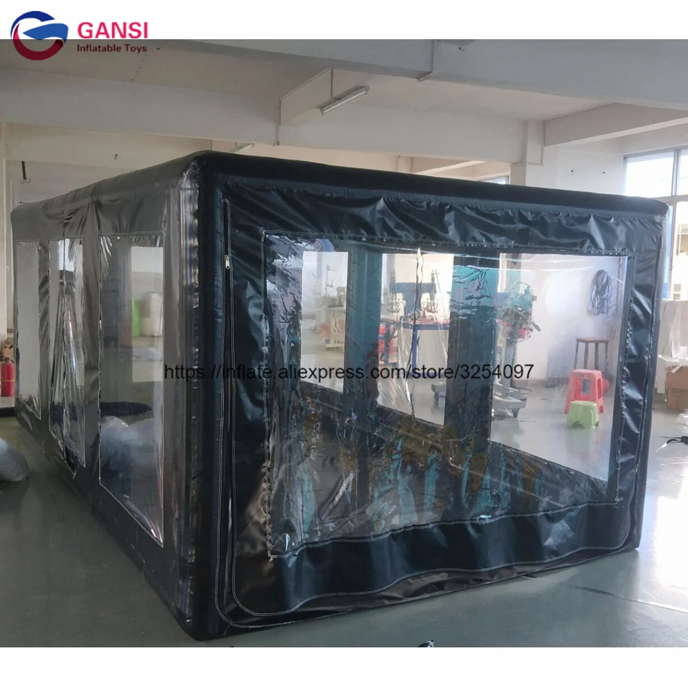 Бесплатная доставка пыленепроницаемый надувной чехол для показа автомобиля