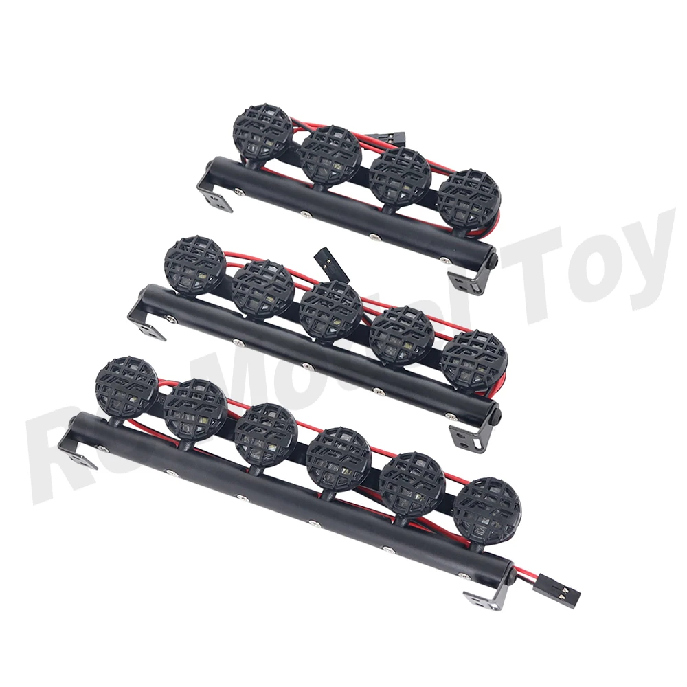 RC лампа для крыши автомобиля светодиодный светильник бар 1/10 Гусеничный осевой