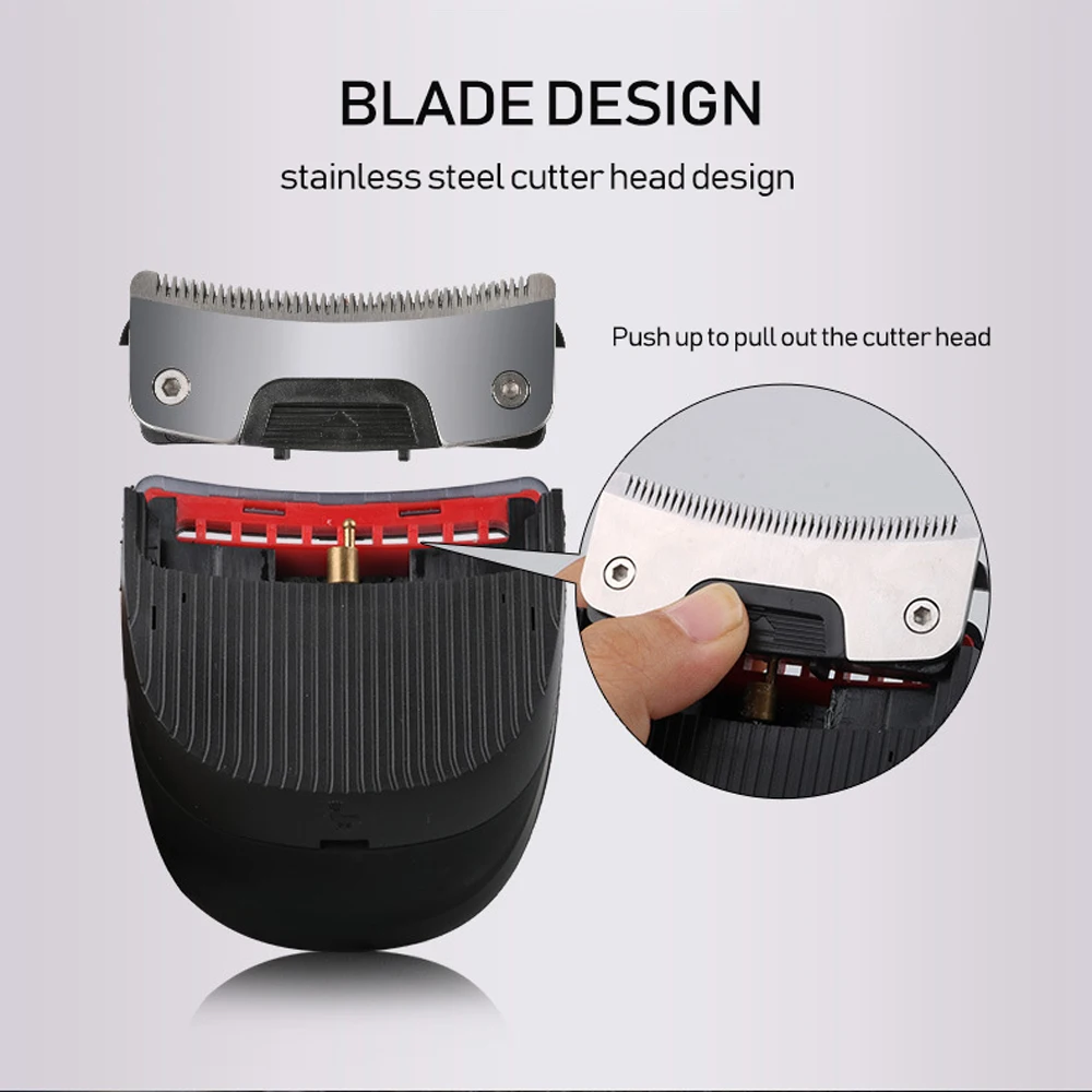 Портативный мини триммер для волос профессиональный электрический беспроводной