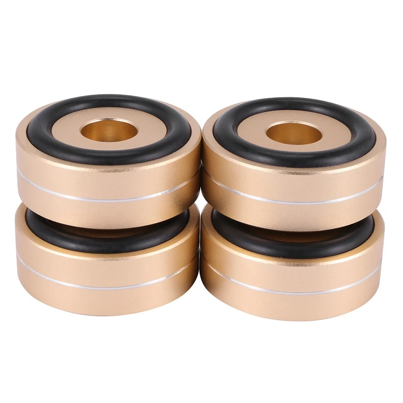8PCS Turntable Isolation Feet Pads Aluminum Speaker Spikes Stand Foot Cones Base Mat for Audio Sound Amplifier | Электроника