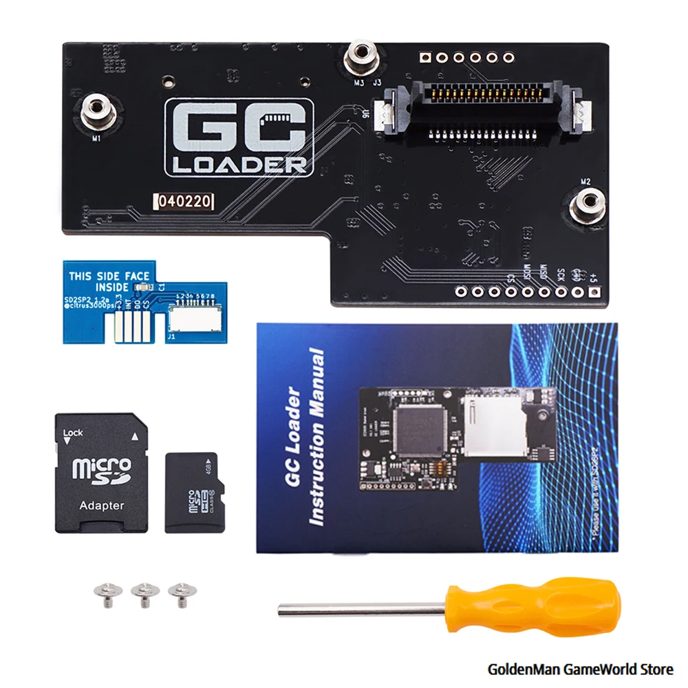 Leitor de Cartão Lite com Sd2sp2 tf para Gamecube Clone Carregador Adaptador Console Dol-001 – Dol-101 gc