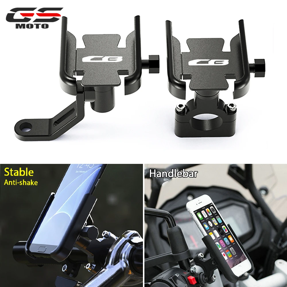 

Moto Cell Phone Holder Mobile GPS Stand For Honda CB125R CB150R CB250R CB500X CB500R CB650R CB650F CB1100 CB 400 150R 190R 300R