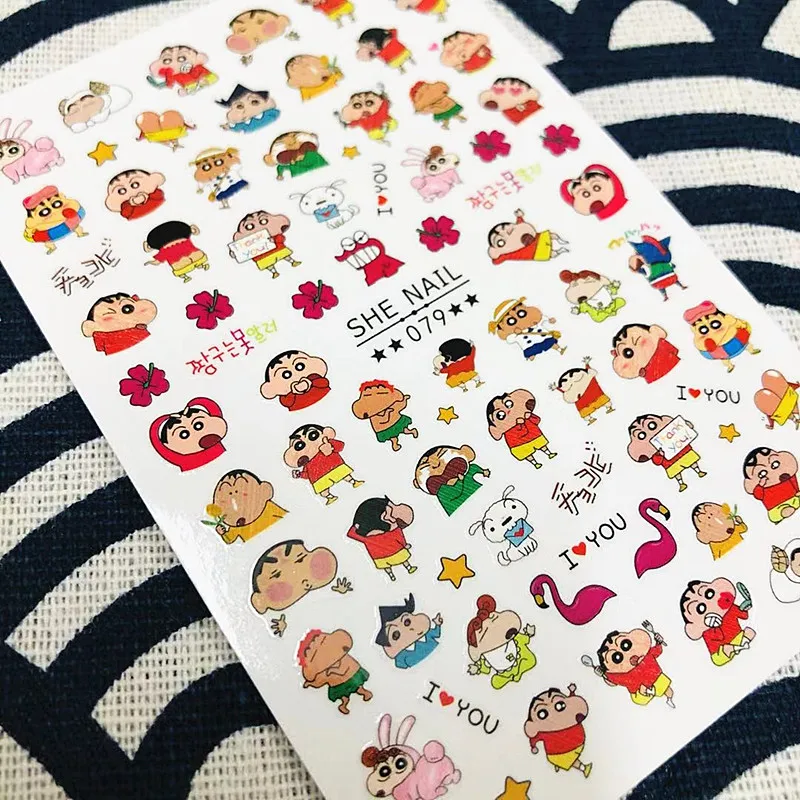 Hanyi серии Сакура цветок HANYI-99 принцесса стикеры 3D на ногти nail Art Наклейка шаблон diy Инструменты для ногтей украшения - Цвет: SHE-79