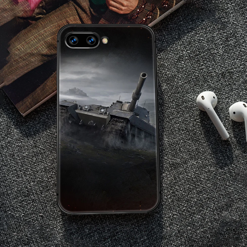 

World of Tanks game Phone Case Cover Hull For HUAWEI honor 8 8c 8a 8x 9 9a 9x V10 MATE 10 20 I lite pro black Cell 3D Prime
