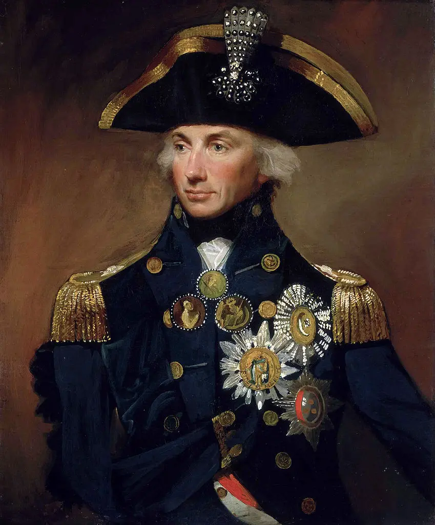 Картины оптом # История Великобритании задняя адмирал 1й виконт Sir Horatio Nelson печать