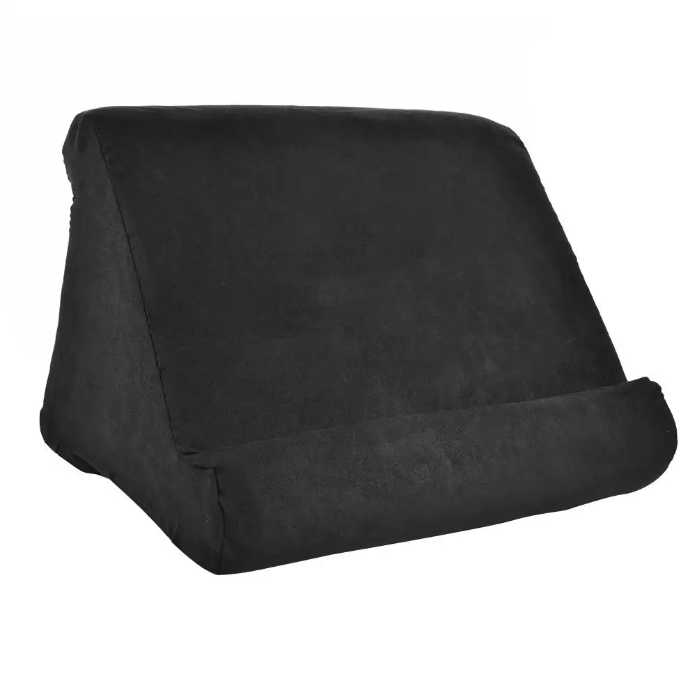 Black Многоугольная мягкая подушка Подставка для iPad Планшета Телефона - Цвет: Black