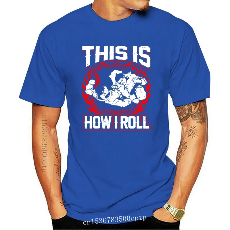 2020 летняя стильная модная мужская футболка как я ролл бразильский джиу джитсу |