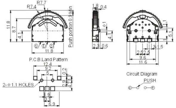10 шт./лот домашние тапочки с изображением головы циферблат колеса переключатель
