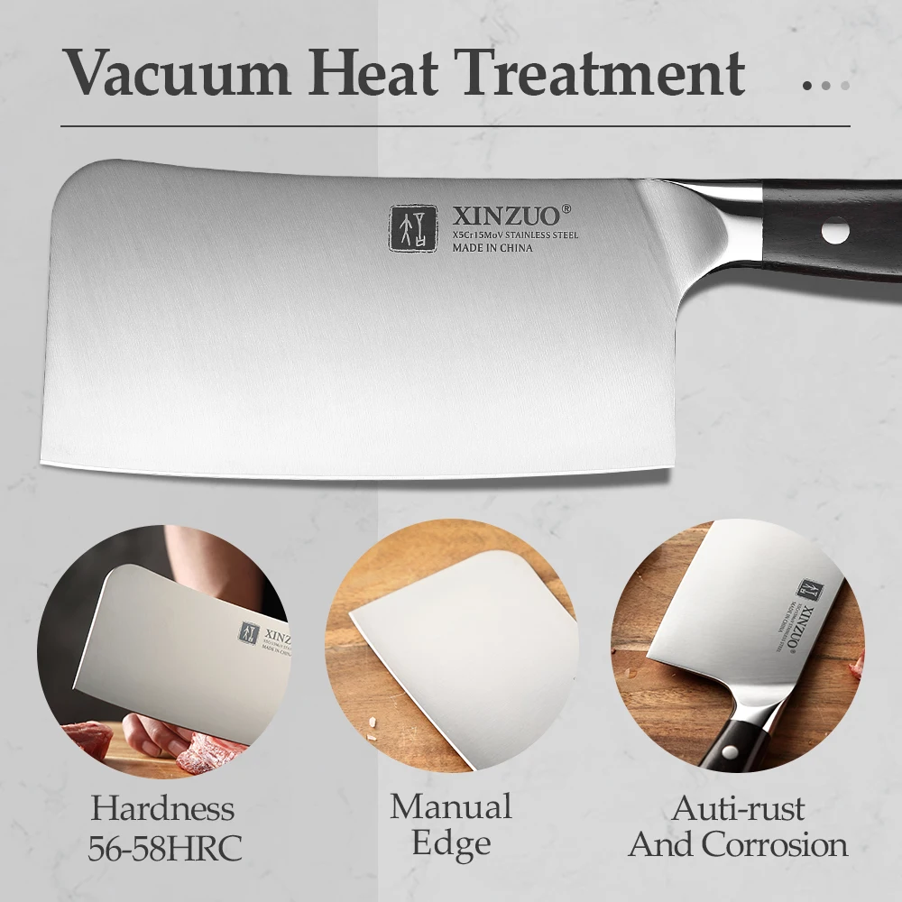 Нож для мяса XINZUO 6 5 дюйма кухонный нож из высокоуглеродистой нержавеющей стали