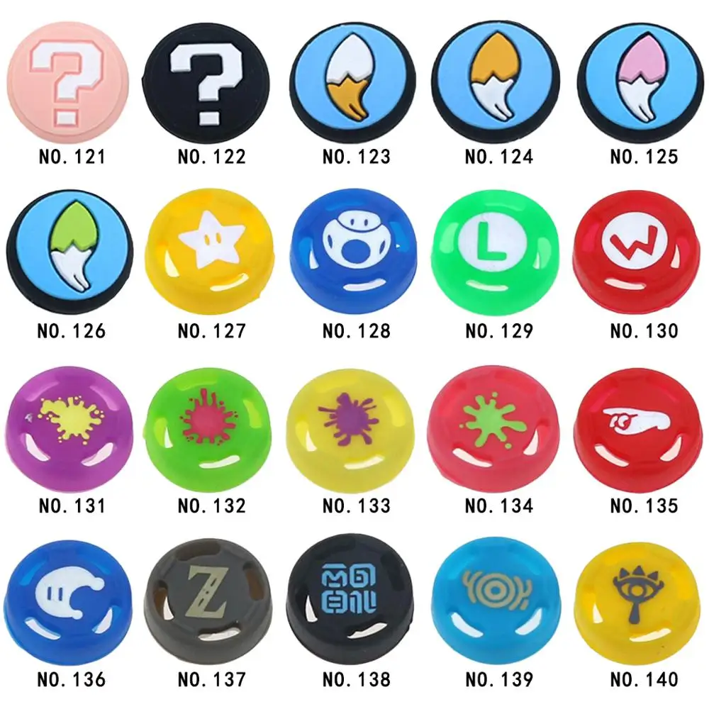 

NO.134-152 1x pcs For nintend switch lite grip Rocker cap protective sleeve case joycon ns stick Silicone capr