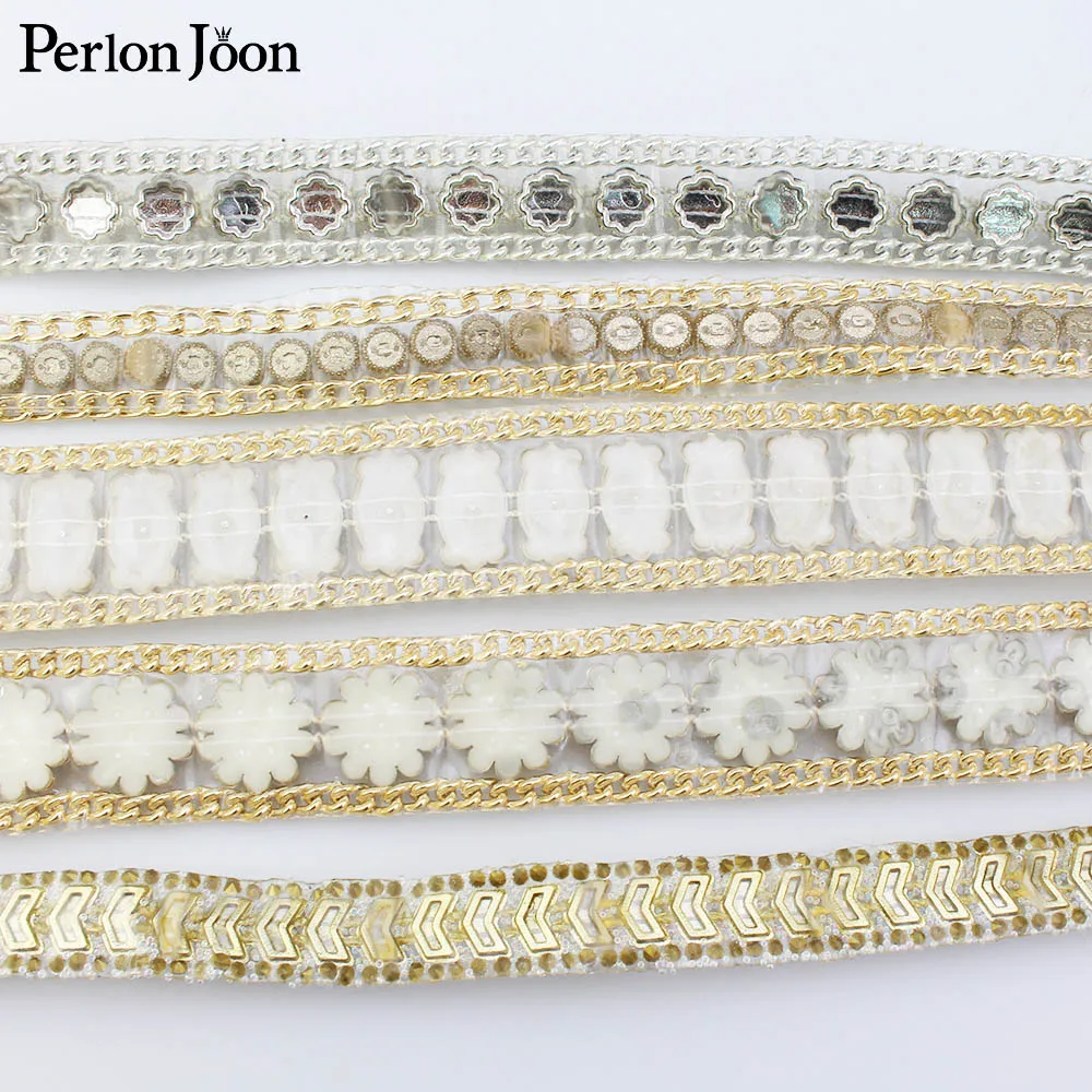 1 ярд золотистая смоляная основа с отделкой стразы декоративные аксессуары