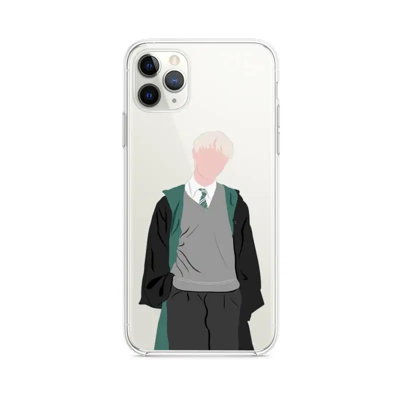 Чехол для телефона с мультяшным фильмом Harries Potters прозрачный iphone 13 12 11 Pro max mini XS 8 7