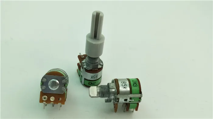 

Original New 100% RK125G dual switch potentiometer B5K handle length 10MMF RV12GSF-20B1-10F-B5K (SWITCH)