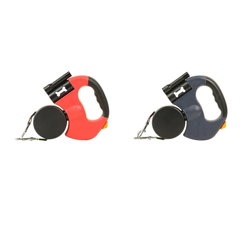 

Регулируемый поводок для двух собак, выдвижной шнур с нулевой спутанностью, для прогулок с питомцами