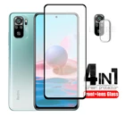 Защитное стекло на весь экран для Xiaomi Redmi Note 10 Pro, 10, 5G, NFC, 5G, 2 шт.