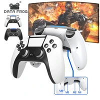 data forg ps4 gamepad with ps5 appearance bluetooth compatible wireless game controller for pcandroid