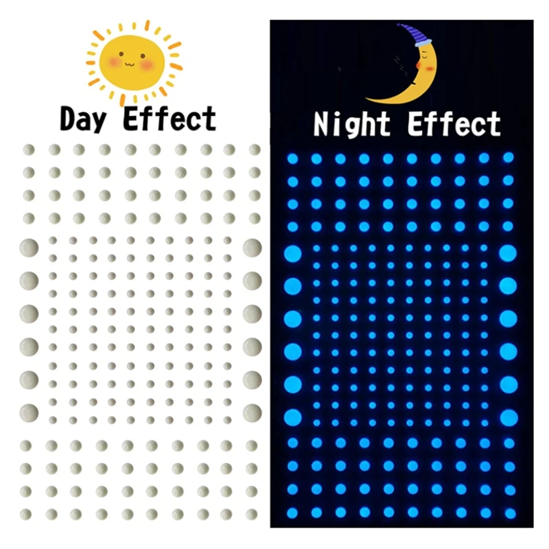 Светящийся потолок со звездами синие наклейки Звездное небо блестящее украшение