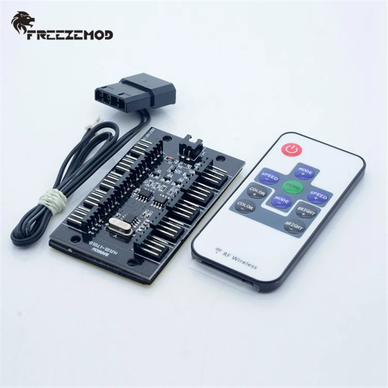 FREEZEMOD Высокое качество 12V RGB светильник Управление K10 дистанционного Тип 10 Way