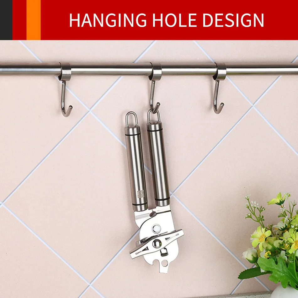 Консервный нож из нержавеющей стали Многофункциональный ручной консервный