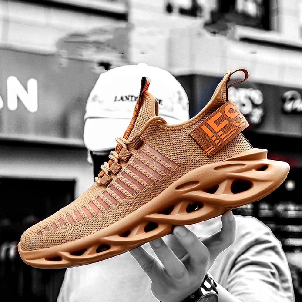 39-46 красовки Повседневные Легкие дышащие модные кроссовки мужские # PWG101 | Обувь