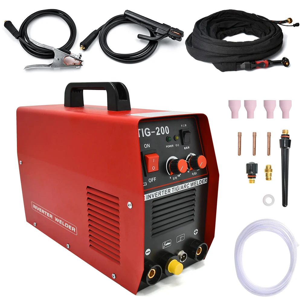 

TIG-200 220 В 2 в 1 TIG/ARC кВА DC инверторный Сварочный аппарат для точечной сварки для DIY сварочных работ