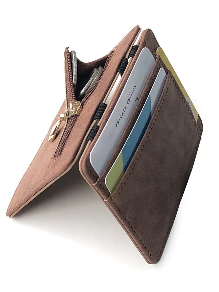 KUDIAN медвежонок из искусственной кожи волшебный кошелек мужской бренд высокое