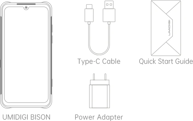 Телефон UMIDIGI BISON IP68/IP69K влагозащита прочный поддержка двух SIM карт 6 ГБ/8 ГБ ОЗУ 128 Гб