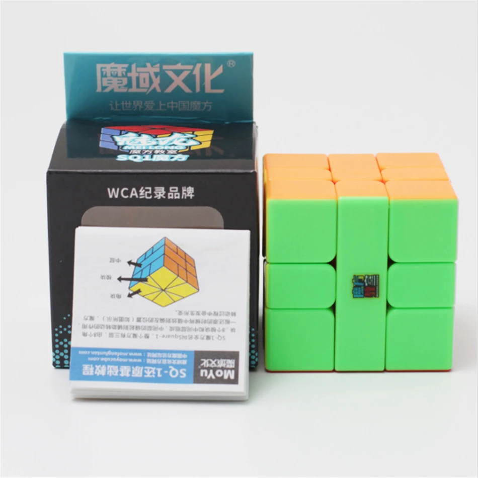 MoYu MeiLong Cubing Class SQ1 разноцветный волшебный куб cubo magico образовательные игрушки для