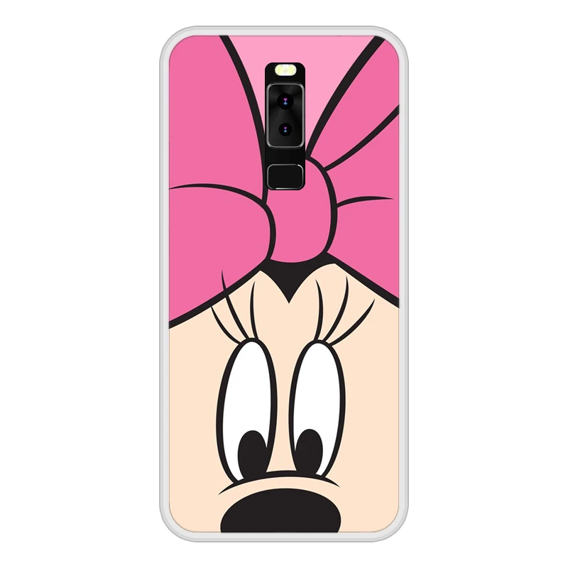 Case for Leagoo S8 Soft Silicone TPU Mickey Minnie Pattern Painted Phone Cover In Stock |