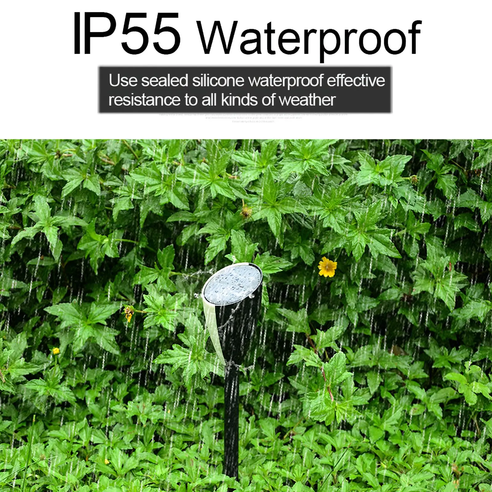

IP55 Waterproof Solar Music Lamp Grass 5050 SMD LED Night Light White Warm White Music Function For Outdoor Concert Lawn