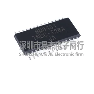 5pcs bm3451tndc-t28a bm3451 tssop-28 multi cell lithium battery protection chip