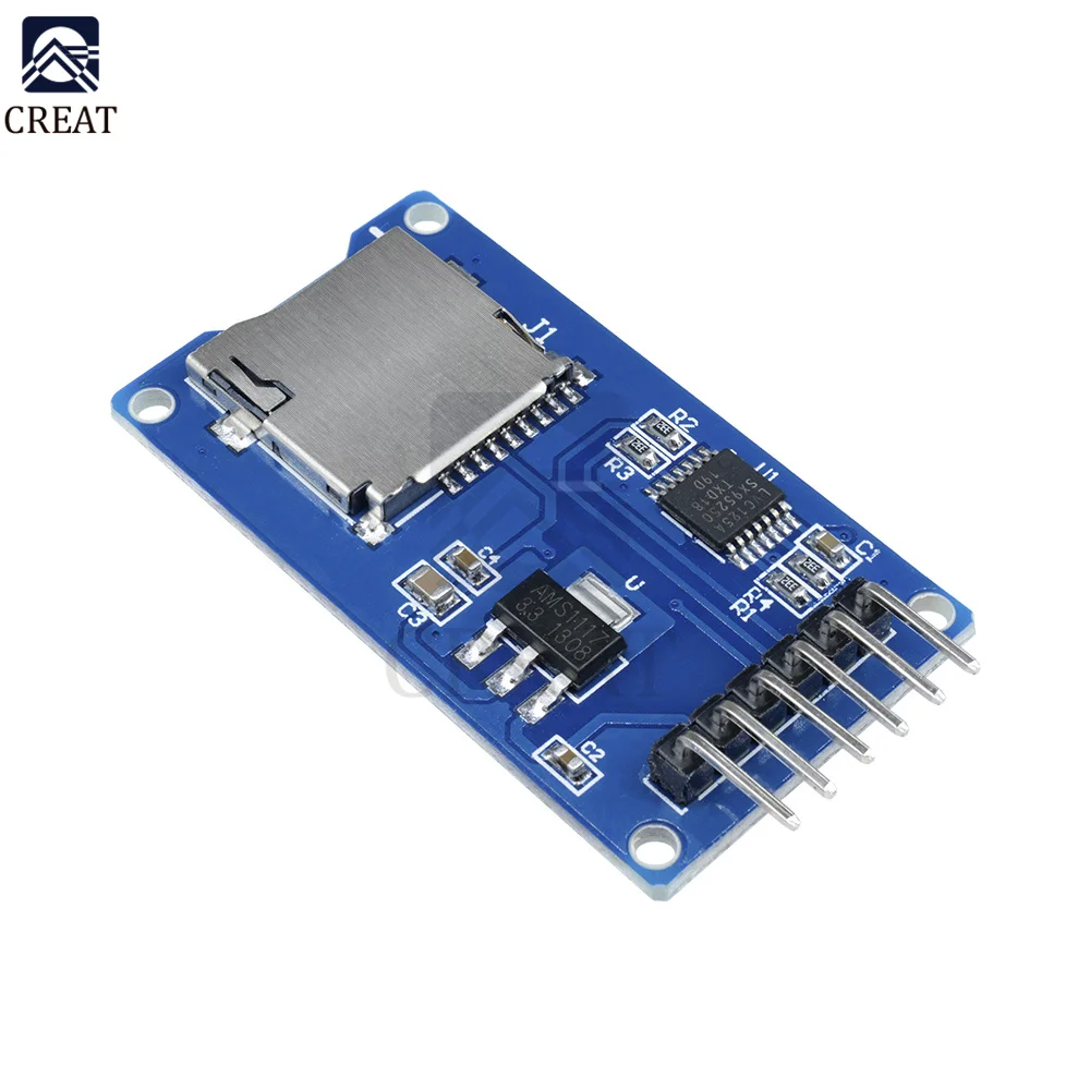 Плата для хранения Micro SD 2 шт. адаптер TF-карты экран памяти расширительный модуль