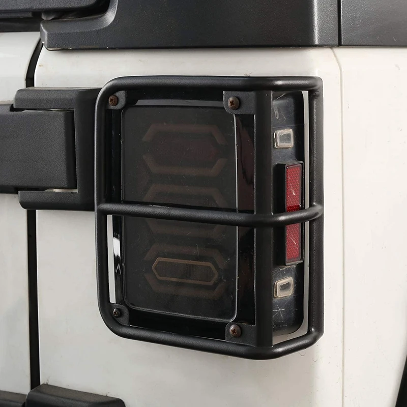Tail Light Cover Rear Rugged Off-Road Lamp Guards for Jeep Wrangler JK 07-18- Pair | Автомобили и мотоциклы
