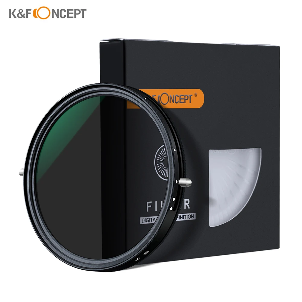 K &amp F CONCEPT 67/72 мм 2-в-1 переменный фильтр ND + круговой поляризационный CPL от ND2 до ND32
