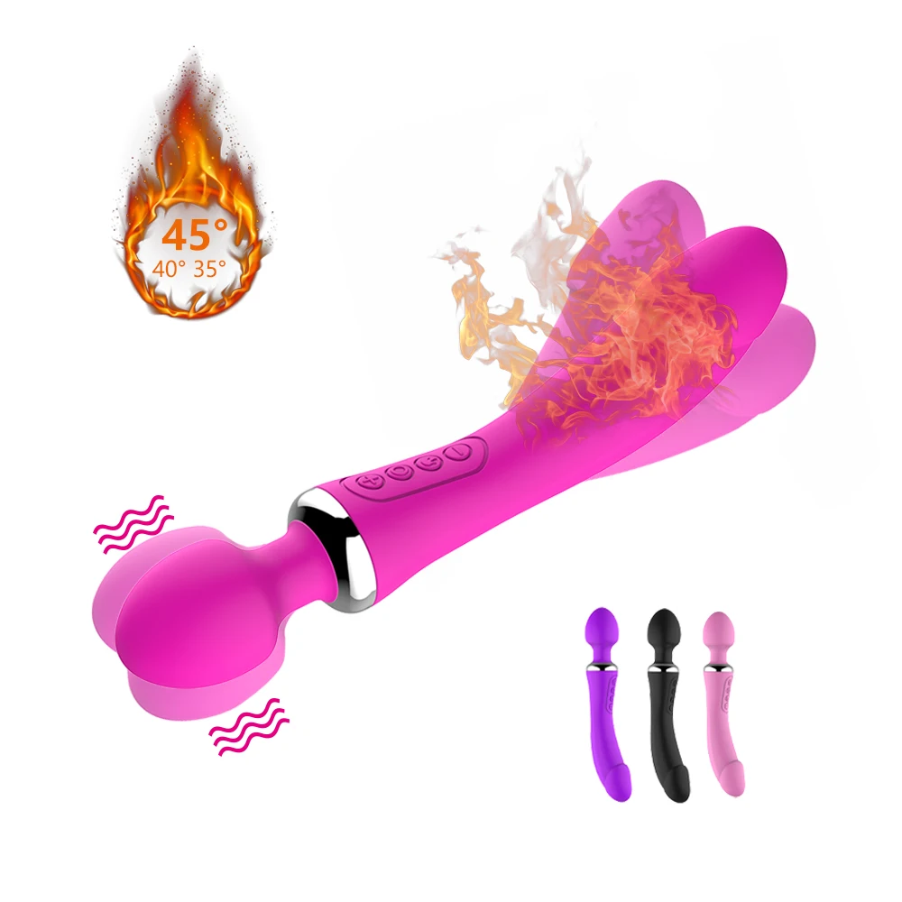 Powerful Vaginal Stimulator 12 Speed Mode Heated G Spot Clitoris Stimulator Female Multiple Dildo Vibrator Sexy Toys for Women