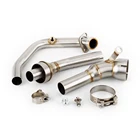 Выхлопная труба для мотоцикла, полная и предварительно выхлопная труба, катализатор, удаляемая труба для KTM Duke 390 2021 Duke 125 250 21 Duke390, выхлопная труба