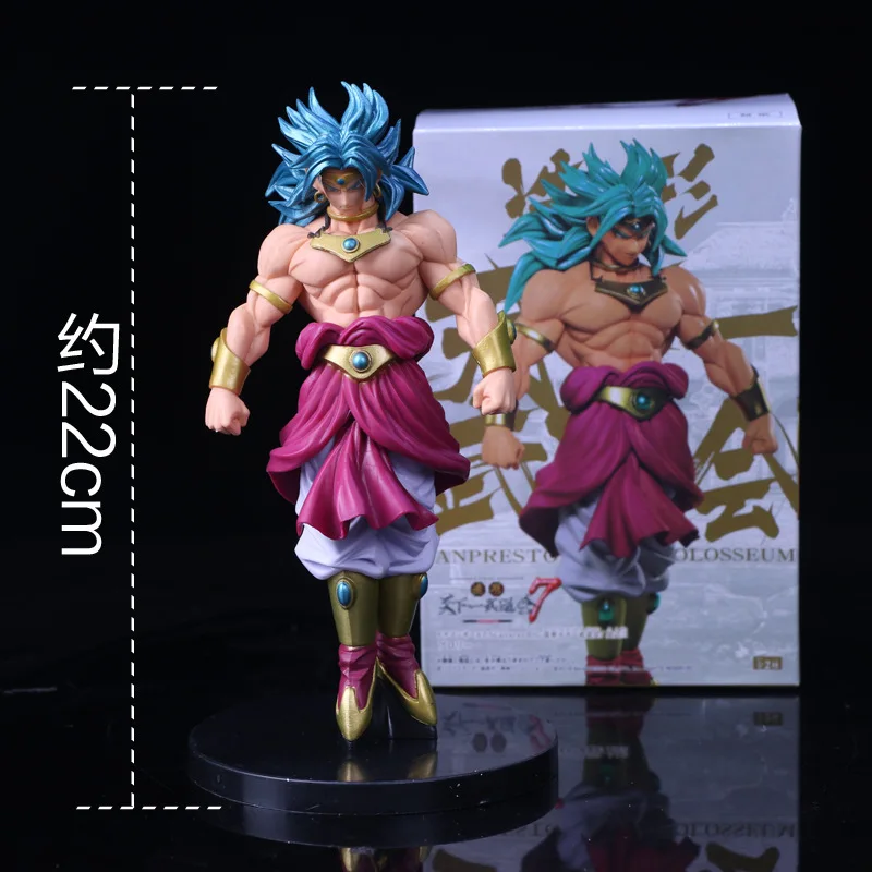Dragon Ball Z Broli Broly Супер Saiyan стоящая версия ПВХ фигурка DBZ Goku Fighting Коллекционная