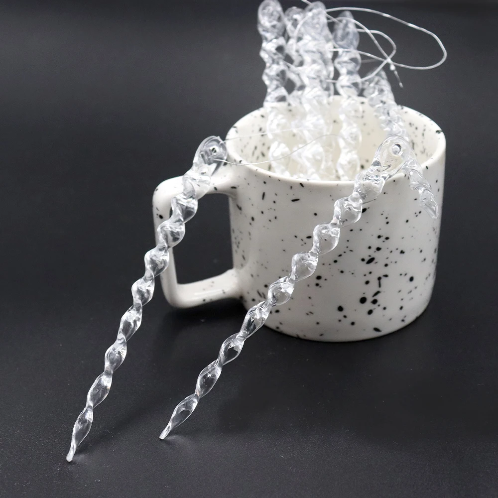 12 шт. Новогодняя подвеска в виде мороженого